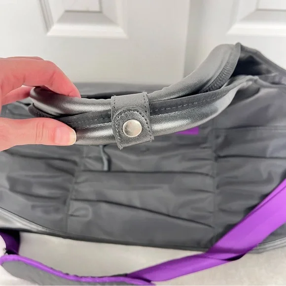 Athleta Spring Tote Gym Duffle Weekender Bag - Picture 3 of 13